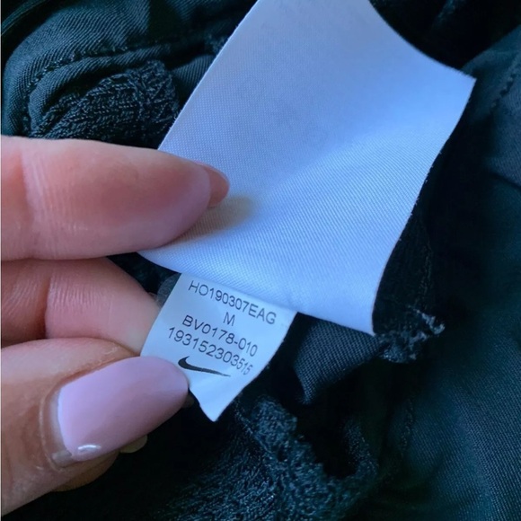 Nike Women's Flex UV Victory Golf Pants Medium Black Cropped 23" Inseam Stretch - Picture 4 of 11